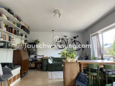 Tauschwohnung: Helle, gemütliche 1-Zimmerwohnung mit großem Balkon