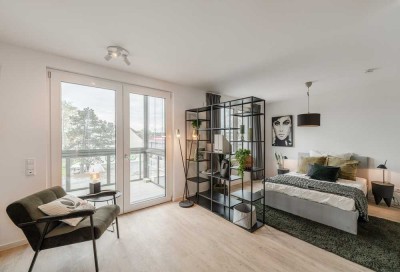 Ideal geschnittenes Apartment mit offener Raumgestaltung in der Seestadt