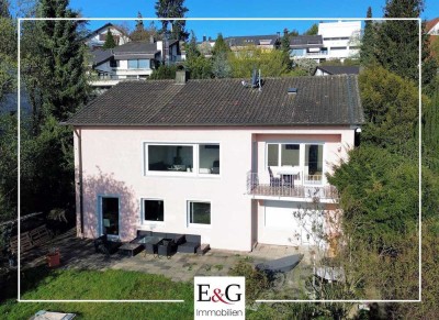 Familienparadies! Großes Einfamilienhaus mit unverbaubarem Fernblick und traumhaftem Garten