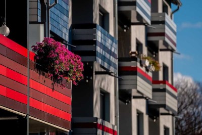 Moderne 2-Zimmer-Wohnung in grüner Umgebung // 2.OG rechts