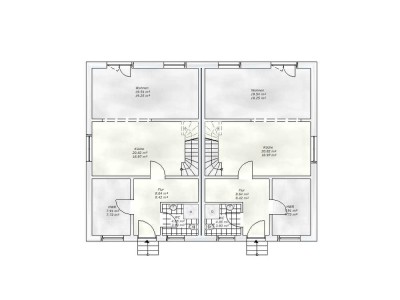 Wenn sich 2 Familien 1 großes Grundstück teilen, kann der Haus-Traum vielleicht wahr werden …..