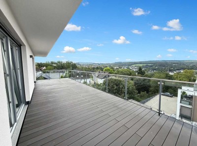 Ziehen Sie jetzt in Ihre Traumwohnung - Penthouse mit Dachterrasse und Fernblick