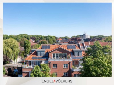 Penthouse-Traum in Emden: Aufzug, Stellplatz & lichtdurchflutetes Wohnen!