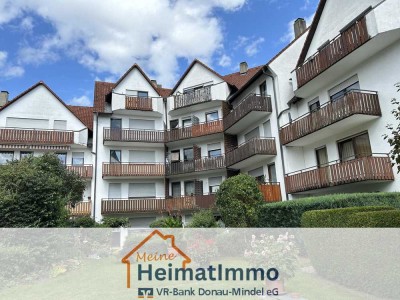 Vermietete Erdgeschosswohnung mit Terrasse als Kapitalanlage in Dillingen