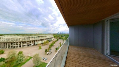 Hochhaus Grünblick: Erstbezug | U2 | Parkplatz | XL-Balkon | 360°-Tour