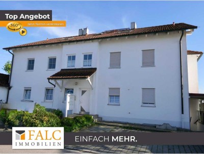 Einfach Mehr: Gepflegte 3-Zimmer-Maisonetten-Wohnung, Süd-Loggia-Balkon, 2 Bäder, Garage. Bezugfrei!