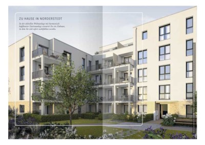 Erstbezug nahe Ochsenzoll: exklusive 3-Zimmer-Wohnung, Balkon, EBK