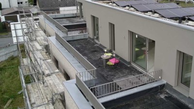 Erstbezug, Moderne 2-Zimmer-Penthouse-Wohnung mit gehobener Ausstattung und Dachterrasse in Enger