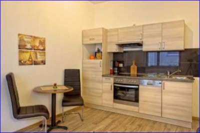 2 Zimmerapartment im Erdgeschoss, in verkehrsberuhigter Lage direkt am Kurpark