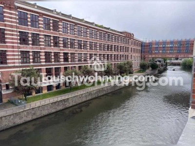 Tauschwohnung: Lpz/Berlin | Loft Wohnung am Wasser mit Balkon | suche 3-4 R