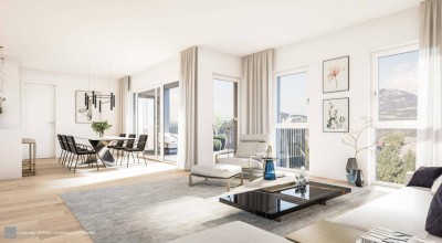 Am höchsten Punkt der Josefiau: Exklusives Penthouse mit Berg- und Festungsblick