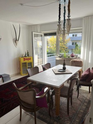 Sehr helle und vollständig renovierte 3-Zimmer-Wohnung mit Balkon und EBK in Mannheim