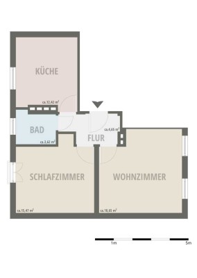 2-Zimmer-Wohnung / 55qm / Wallbox / Besichtigung 07.12.2025 14.00-16.00 Uhr