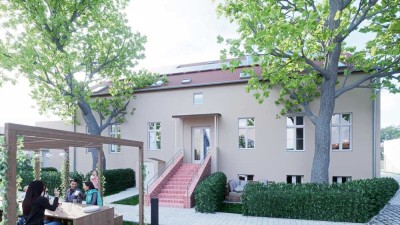 Möblierte 1-Zimmer-Whg. mit Galerie und Loft-Charakter im Denkmal – Backberggarten Berlin-Neukölln