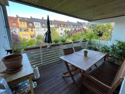 Großzügige Wohnung im Jugendstilhaus. 130 qm Wfl.