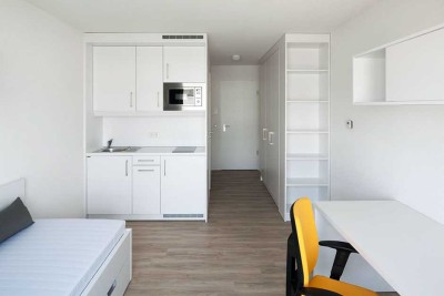 Modernes, möbliertes 1-Zimmer-Apartment in zentraler Lage im Gallusviertel