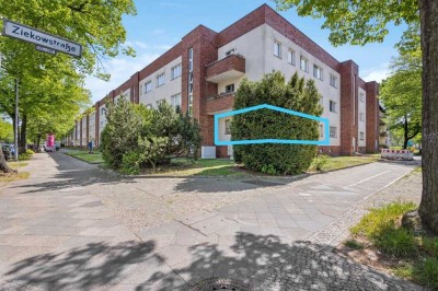3-Zimmer-Wohnung in Berlin-Tegel - bezugsfrei und frisch gestrichen