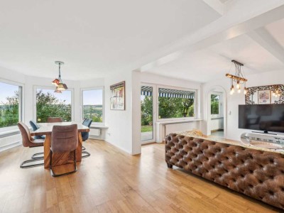 Hier lässt es sich leben: Ihre neue Terrassenwohnung mit eigenem Garten und Fernblick in Wellen