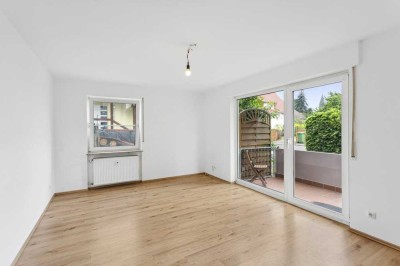 Bezug ab sofort! 2-Zimmer Gartenwohnung mit Stellplatz