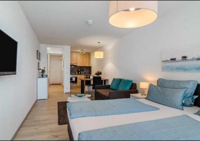 Gepflegte 1 Zimmer-Whg möbliert, inkl. Garage