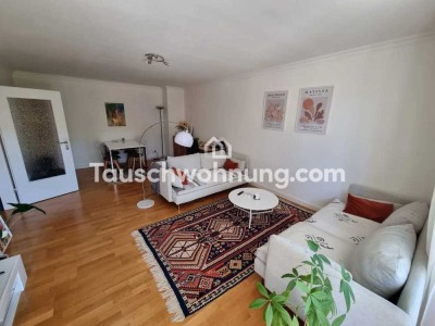 Tauschwohnung: Helle, ruhige Wohnung mit Südbalkon gegen kleinere.