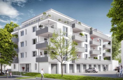 Neubau mit hochwertiger Einbauküche und Balkon: exklusive 2-Zimmer-Wohnung in Kaiserslautern