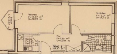 Schöne Zweiraumwohnung in Hohen Neuendorf