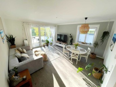 Helle, freundliche Komfort-Wohnung mit XL-Balkon in Toplage - Niedrigenergiegebäude