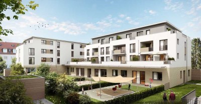 Barrierefreie, exklusive Stadtwohnung: Möbliert, 3,5 Zi, Balkon, TG-Stellplatz und Aufzug