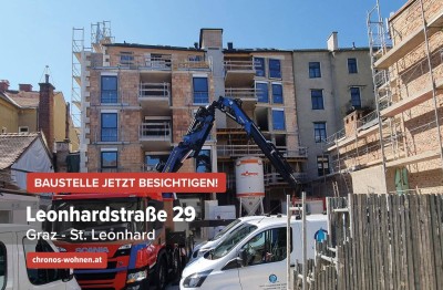 PROVISIONSFREI! Anlegerhit! Neubauprojekt 1-Zimmerwohnung direkt in der Leonhardstraße!