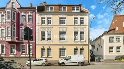 Traumhafte 3-Zimmer-Dachgeschosswohnung im Jugendstilhaus mit Dachterrasse und Gemeinschaftsgarten