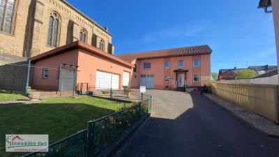 10 MIN. BIS L-REMICH/L-SCHENGEN - CHARMANTES WOHNHAUS MIT GROßEM GRUNDSTÜCK UND GARAGEN!