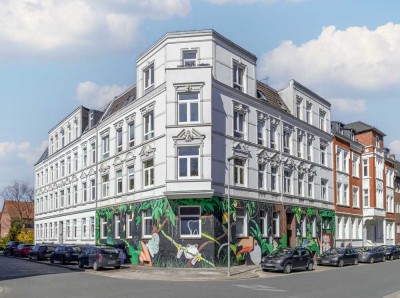 *Provisionsfrei* Ruhig und zentral in Wilhelmshaven! Modernisierte 3-Zimmer Altbau-Eigentumswohnung