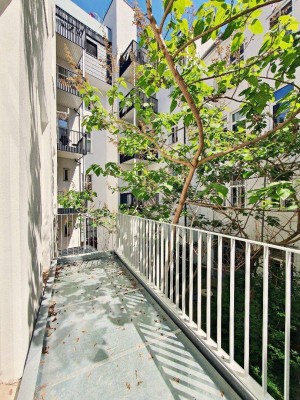 ++NEU++ HIGH-END große 4-Zimmer STILALTBAU-Wohnung plus zwei Balkonen absolut ruhig mit GRÜN-Ausblick! Luxus Erstbezug, in Prime-Location NÄHE Urania! U-BAHN &amp; CAT +++