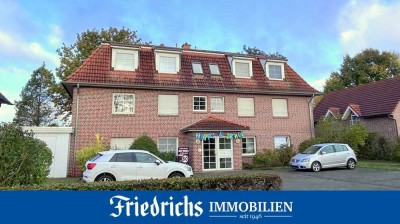 Kapitalanlage! Charmante 3-Zimmer-OG-Wohnung mit Balkon u. Stellplatz in zentraler Lage von Edewecht