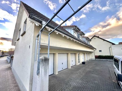 Schöne Zweizimmerwohnung mit Garten und Garage