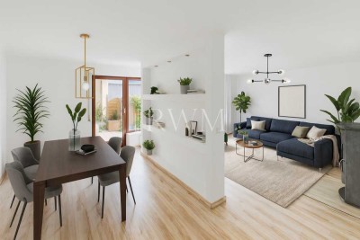 Charmante Erdgeschosswohnung mit idealer Raumaufteilung und viel Licht