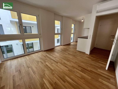 Herrliche Neubau-Erstbezugswohnungen zwischen An der Schanze und dem Kirschblütenpark. Hochwertig inkl. Küche.