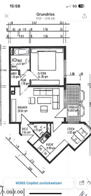Stilvolle, gepflegte 2-Zimmer-Erdgeschosswohnung mit Balkon in Frankenthal