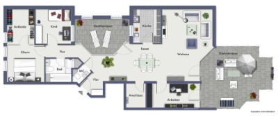 Geräumige 4-Zimmer Wohnung mit Balkon in Haßloch