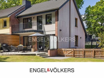 Hochwertig saniertes Reihenendhaus mit Einzelhauscharakter-Toplage in Großhansdorf