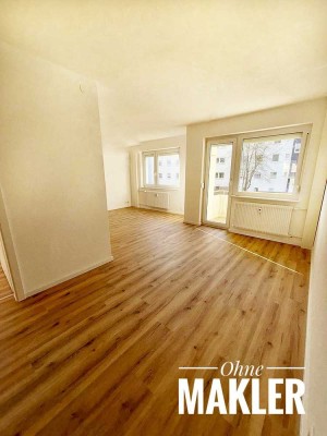 66m² renovierte 3-Zimmer-Wohnung mit Balkon