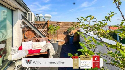 Zwei Separate Einheiten! Maisonette mit Panoramablick | Dachterrasse | Einbauküchen | Klimaanlage
