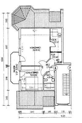 Dachgeschosswohnung in Oftersheim zu vermieten