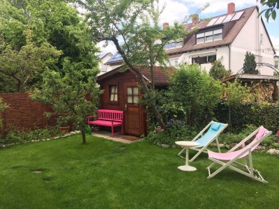 3-Zimmer plus Hobbyraum Gartenwohnung in Top Lage