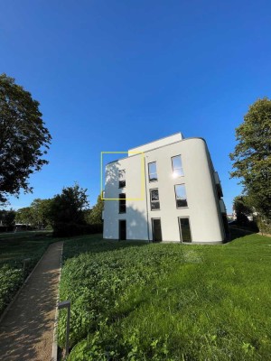 Sonnige Neubauwohnung aus 2024: Hochwertige 2-Zimmer-Wohnung in Frankfurt am Main - Sindlingen