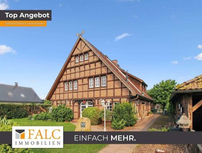 +++ Charmantes Fachwerkhaus mit zwei Wohneinheiten und Gästehaus auf dem Land +++