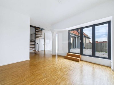 Stilvoll auf zwei Ebenen! Maisonettewohnung mit PKW-Stellplatz und Balkon in Wilhelmshaven - Heppens