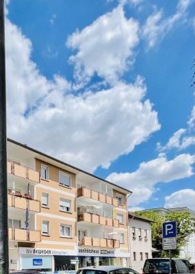 Gemütliche 2-Zimmer-Wohnung in zentraler Lage mit Sonnenbalkon
