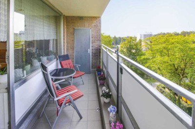 Für Kapitalanleger: Gepflegte 2-Zi.-ETW mit Balkon und Stellplatz in Bonn